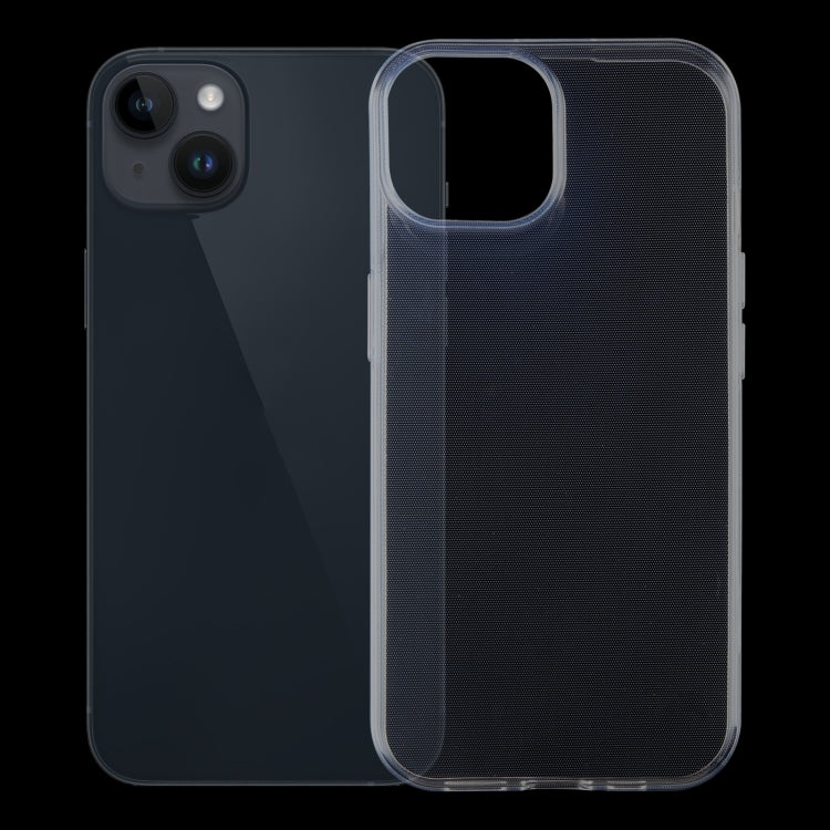 Coque transparente ultra fine en TPU pour iPhone séries 16 et 15