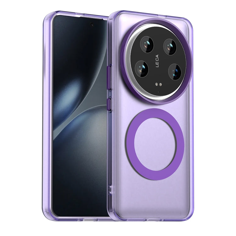 Coque Magnétique MagSafe pour Xiaomi 14 Ultra, Poco C65, 14 Pro – Protection Hybride (PC + TPU) Finition Candy & Compatible Charge Sans Fil