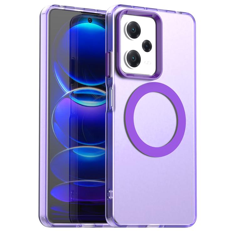 Coque hybride PC TPU Candy Magsafe pour téléphone, For Xiaomi Poco X5 Pro 5G