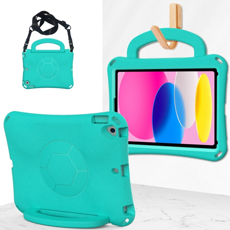 Étui antichoc pour tablette EVA en forme de football avec poignée