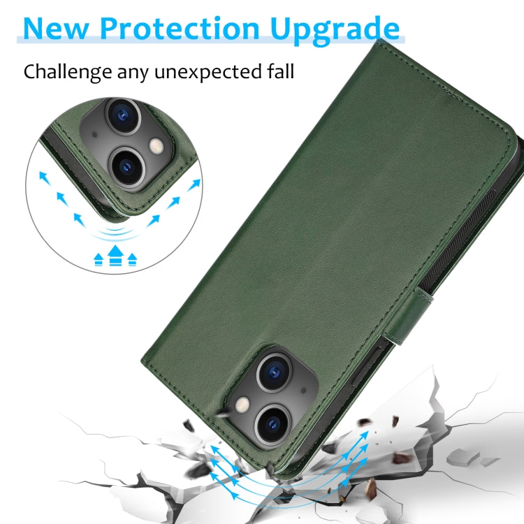 Étui portefeuille 2 en 1 avec coque arrière magnétique détachable  pour série iPhone 13