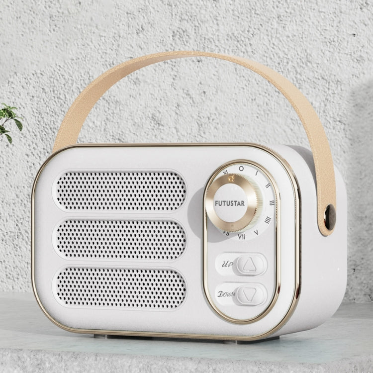 Futustar DW13 - Enceinte Bluetooth Rétro Portable | Son HiFi & Design Vintage