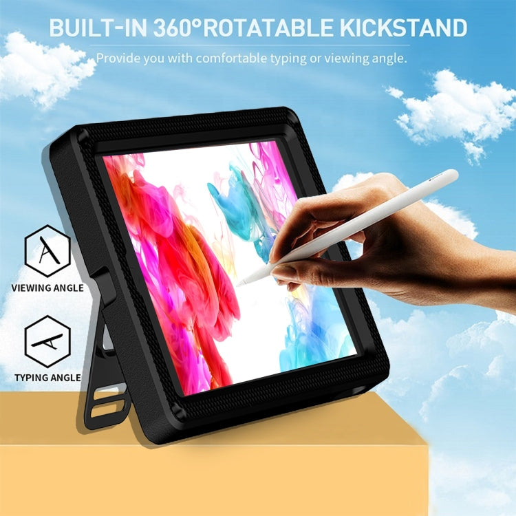 Étui pour tablette EVA + PC avec bandoulière, For iPad 10.2 2022 / 2021 / 2020 / 2019 / 10.5, For iPad Pro 11 inch 2020 / 2018 / Air 5 / Air 4
