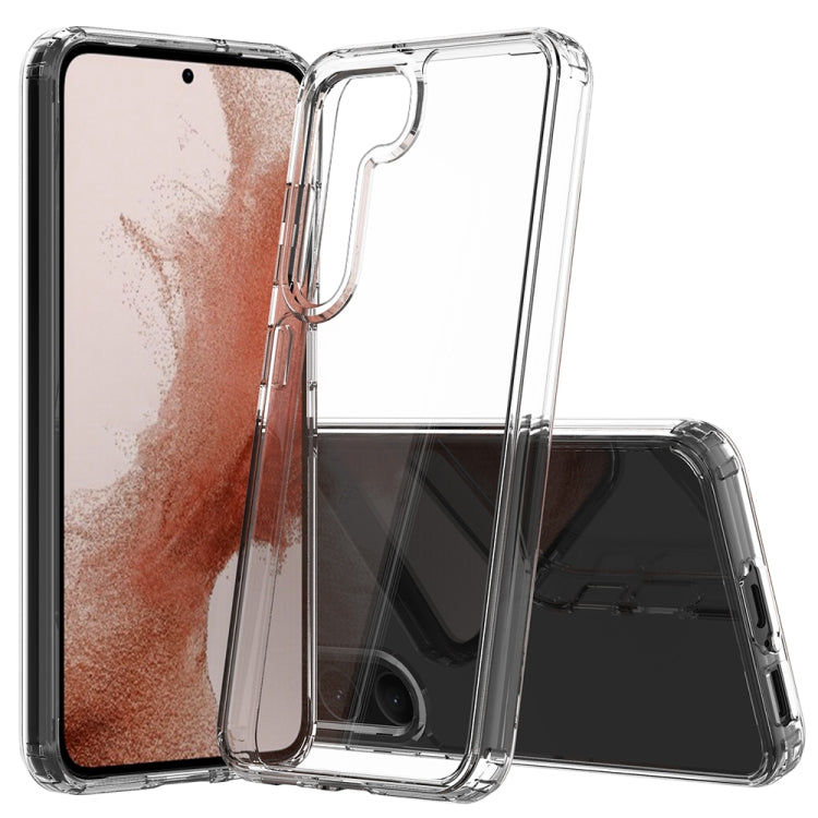 Coque transparent en TPU + acrylique anti-rayures pour Samsung Galaxy A14 4G/5G / S23 5G / S23+ 5G / S23 Ultra 5G