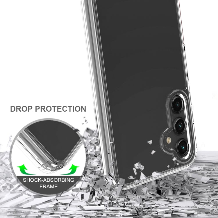 Coque transparent en TPU + acrylique anti-rayures pour Samsung Galaxy A14 4G/5G / S23 5G / S23+ 5G / S23 Ultra 5G