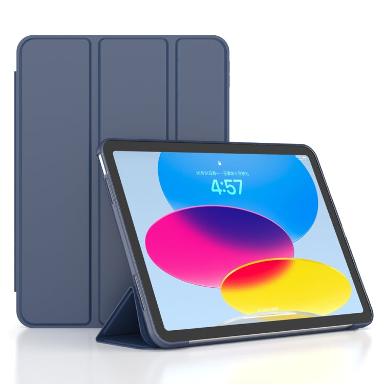 Étui pour tablette intelligente en cuir TPU à 3 volets, For iPad 10th Gen 10.9 2022