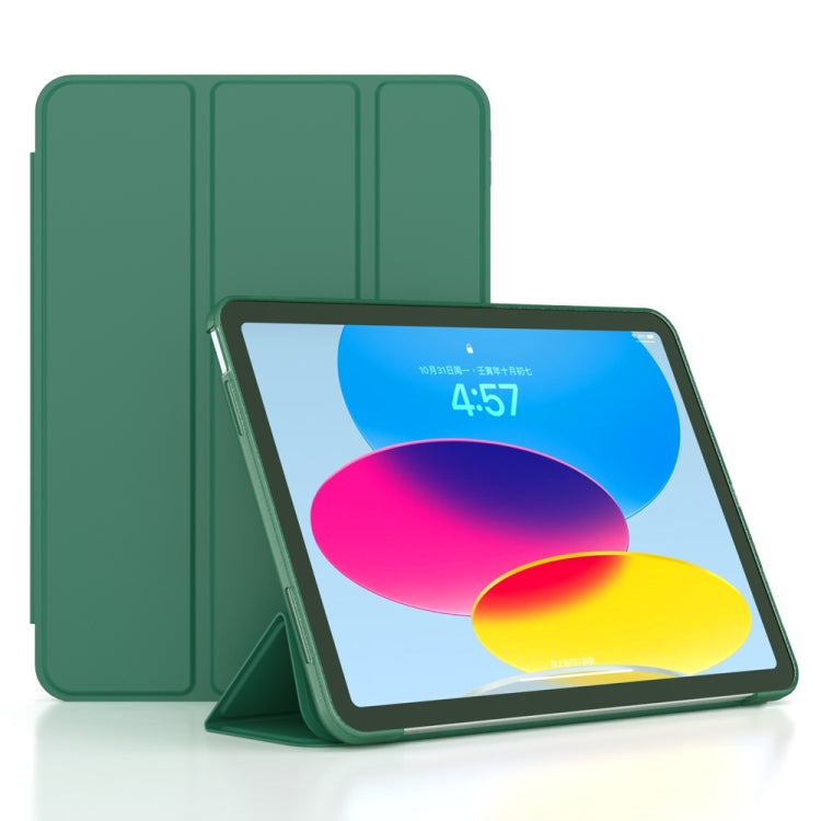 Étui pour tablette intelligente en cuir TPU à 3 volets, For iPad 10th Gen 10.9 2022