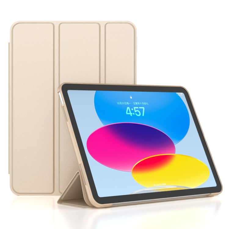 Étui pour tablette intelligente en cuir TPU à 3 volets, For iPad 10th Gen 10.9 2022