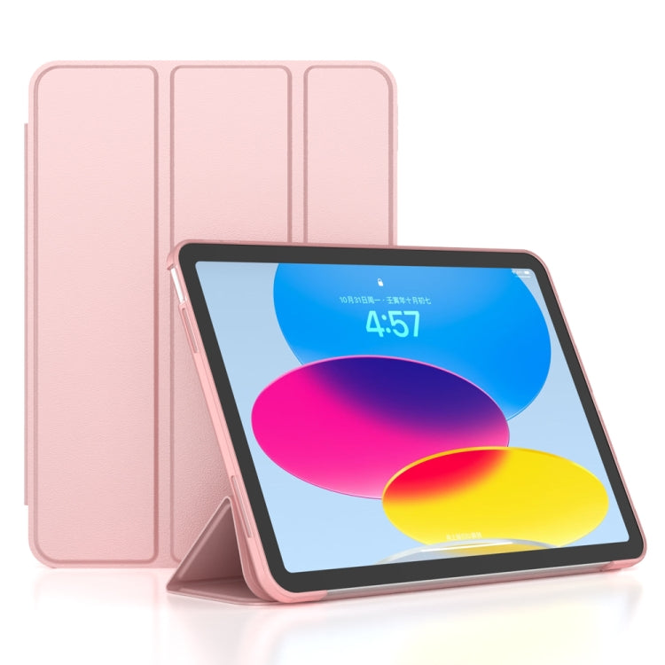 Étui pour tablette intelligente en cuir TPU à 3 volets, For iPad 10th Gen 10.9 2022