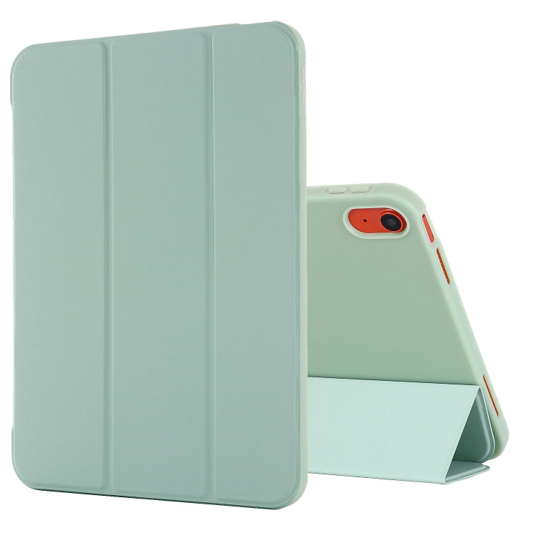 Étui à 3 volets en similicuir + élastomère pour iPad 10.9 2022 10th Gen / iPad 10.9 2025 11th Gen