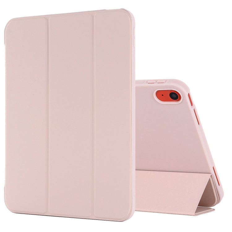 Étui à 3 volets en similicuir + élastomère pour iPad 10.9 2022 10th Gen / iPad 10.9 2025 11th Gen