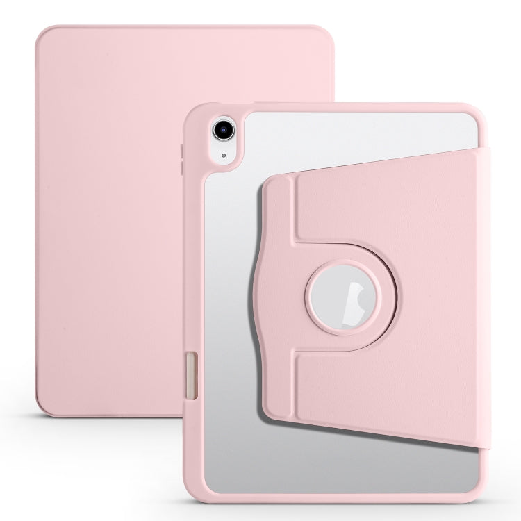 Étui en cuir pour tablette avec support de rotation à 360 degrés en acrylique, For iPad 10th Gen 10.9 2022, For iPad 10.2 2022 / 2021 / 2020 / 2019