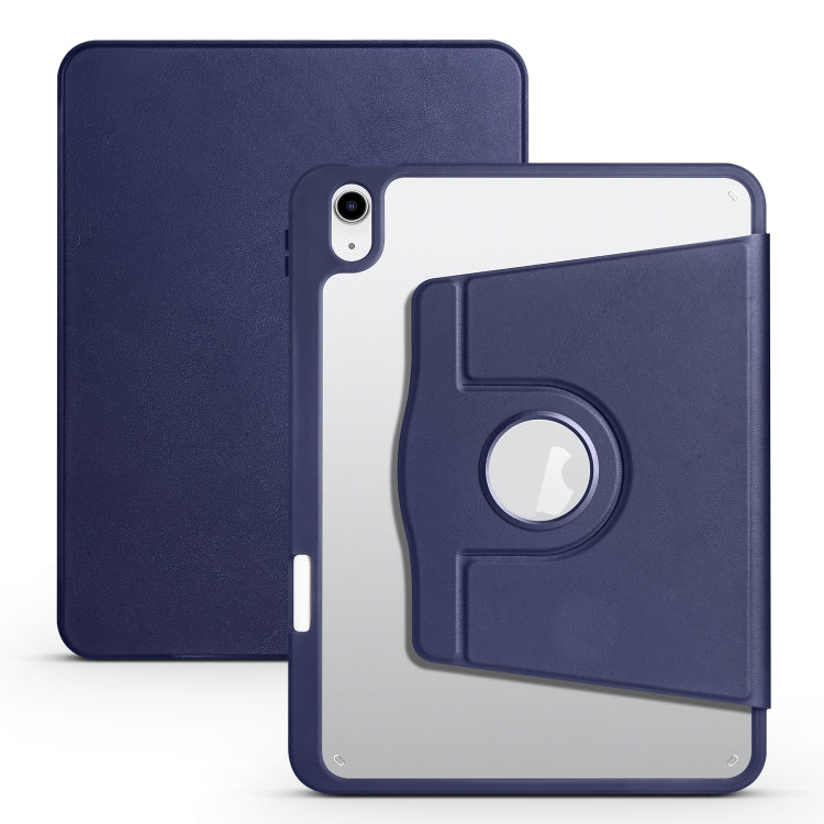 Étui en cuir pour tablette avec support de rotation à 360 degrés en acrylique, For iPad 10th Gen 10.9 2022, For iPad 10.2 2022 / 2021 / 2020 / 2019