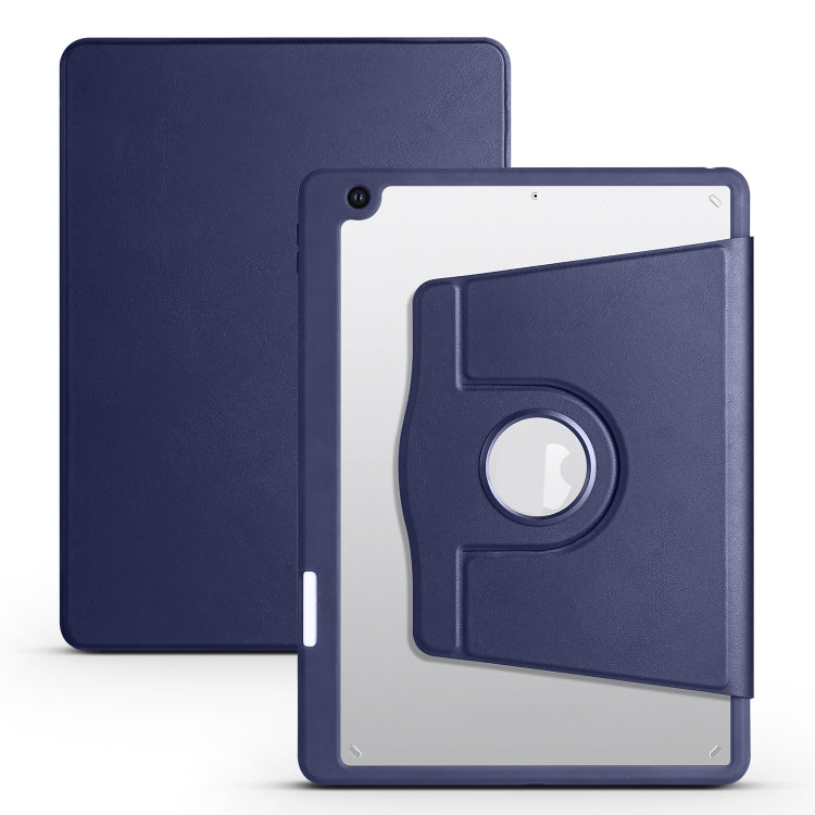 Étui en cuir pour tablette avec support de rotation à 360 degrés en acrylique, For iPad 10th Gen 10.9 2022, For iPad 10.2 2022 / 2021 / 2020 / 2019