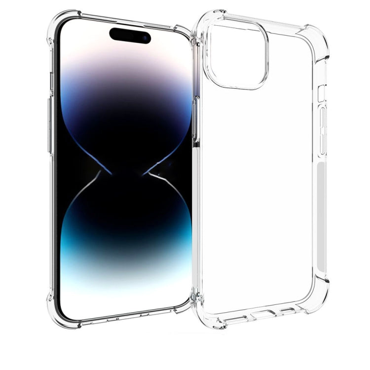 Coque transparente antidérapante et antichoc pour iPhone, suites 15, 16 et SE 2024