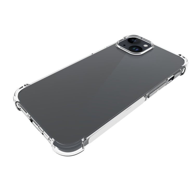 Coque transparente antidérapante et antichoc pour iPhone, suites 15, 16 et SE 2024