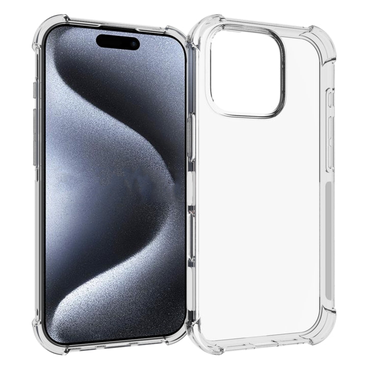 Coque transparente antidérapante et antichoc pour iPhone, suites 15, 16 et SE 2024