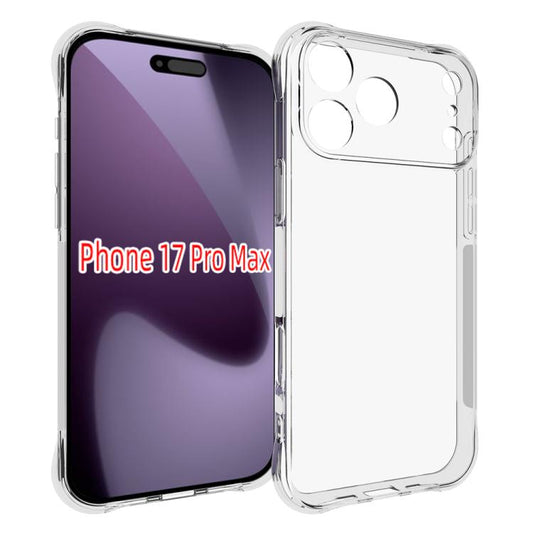 Coque de téléphone en TPU épaississante antidérapante antichoc, For iPhone 17 Pro Max, For iPhone 17 Pro, For iPhone 17, For iPhone Air, iPhone 16e, For iPhone 16 Pro Max, For iPhone 16 Pro, For iPhone 16 Plus, For iPhone 16, For iPhone 15 Pro Max