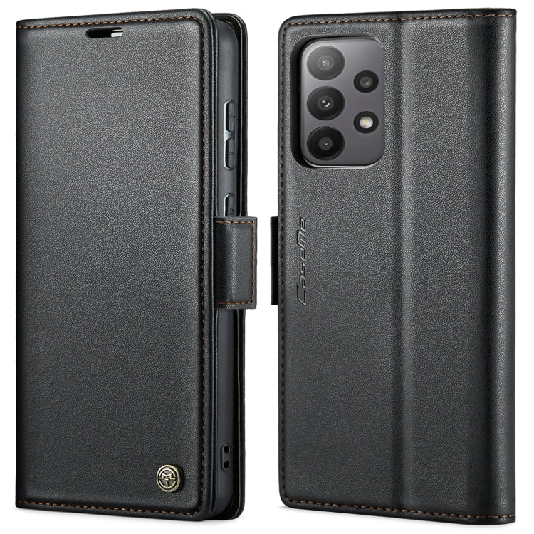 CaseMe 023 Butterfly Buckle Litchi Texture RFID Étui de téléphone en cuir antivol, For Samsung Galaxy A73 5G, For Samsung Galaxy A33 5G, For Samsung Galaxy S22 Ultra 5G, For Samsung Galaxy S22+ 5G