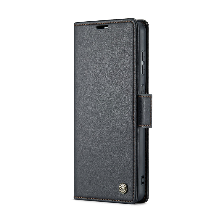 CaseMe 023 Butterfly Buckle Litchi Texture RFID Étui de téléphone en cuir antivol, For Samsung Galaxy A73 5G, For Samsung Galaxy A33 5G, For Samsung Galaxy S22 Ultra 5G, For Samsung Galaxy S22+ 5G