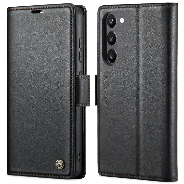 CaseMe 023 Butterfly Buckle Litchi Texture RFID Étui de téléphone en cuir antivol, For Samsung Galaxy A54 5G, For Samsung Galaxy S23 Ultra 5G, For Samsung Galaxy S23+ 5G, For Samsung Galaxy S23 5G