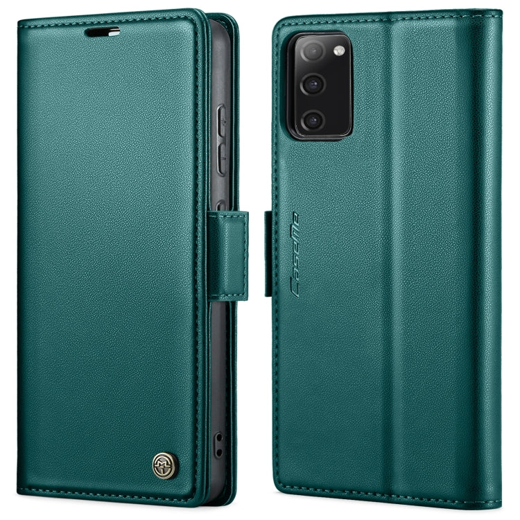 CaseMe 023 Butterfly Buckle Litchi Texture RFID Étui de téléphone en cuir antivol, For Samsung Galaxy A12 5G, For Samsung Galaxy A13 4G/5G/A04s/A04/M13 5G, For Samsung Galaxy S20 FE, For Samsung Galaxy A23