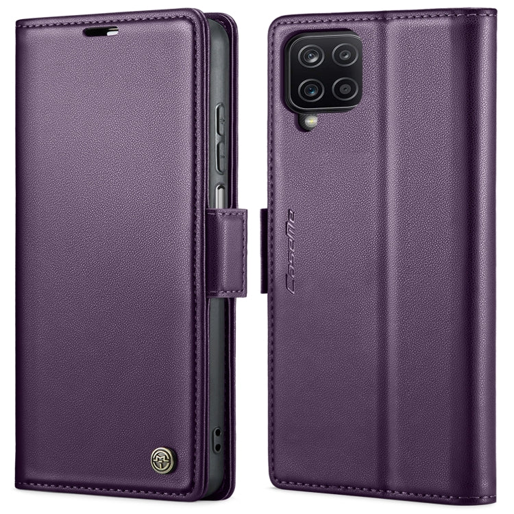CaseMe 023 Butterfly Buckle Litchi Texture RFID Étui de téléphone en cuir antivol, For Samsung Galaxy A12 5G, For Samsung Galaxy A13 4G/5G/A04s/A04/M13 5G, For Samsung Galaxy S20 FE, For Samsung Galaxy A23