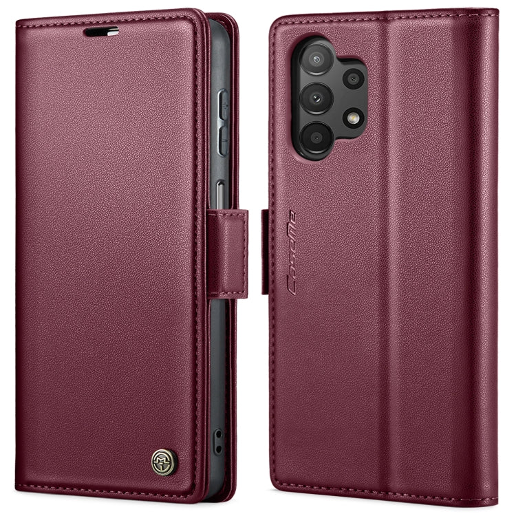 CaseMe 023 Butterfly Buckle Litchi Texture RFID Étui de téléphone en cuir antivol, For Samsung Galaxy A12 5G, For Samsung Galaxy A13 4G/5G/A04s/A04/M13 5G, For Samsung Galaxy S20 FE, For Samsung Galaxy A23