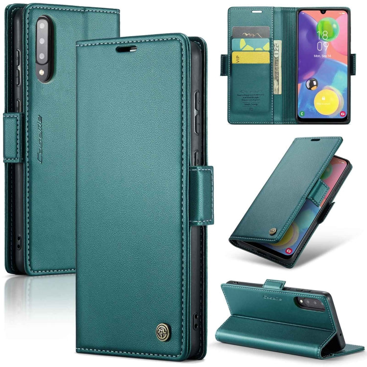 Étui CaseMe en simili-cuir avec boucle papillon Protection antivol RFID pour Samsung Galaxy S20 FE / Galaxy S23 FE 5G / Galaxy A32 5G / M32 5G / Galaxy A70/A70s / Galaxy A53.