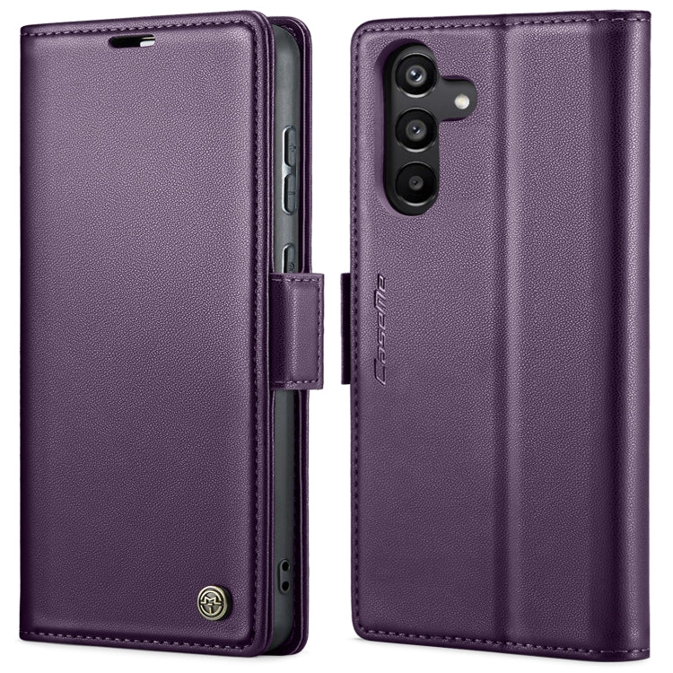 CaseMe 023 Butterfly Buckle Litchi Texture RFID Étui de téléphone en cuir antivol, For Samsung Galaxy A15 4G/5G, For Samsung Galaxy A55, For Samsung Galaxy A35 5G, For Samsung Galaxy S24 Ultra