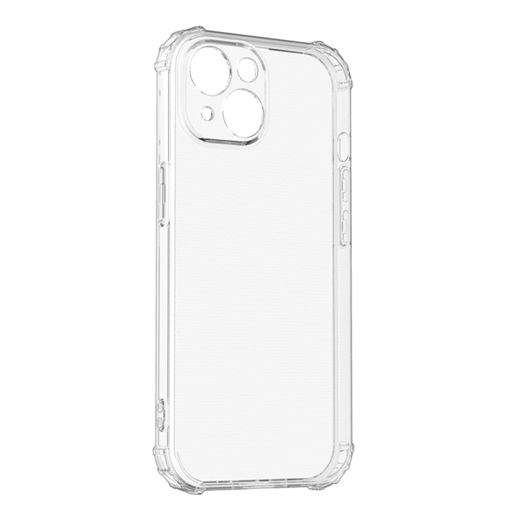 Coque transparent antichoc avec coins renforcés pour iPhone, suites 15 et 16