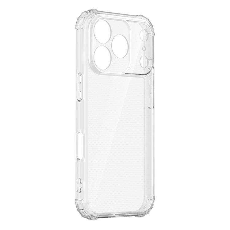 Coque de téléphone en TPU transparent antichoc aux quatre coins