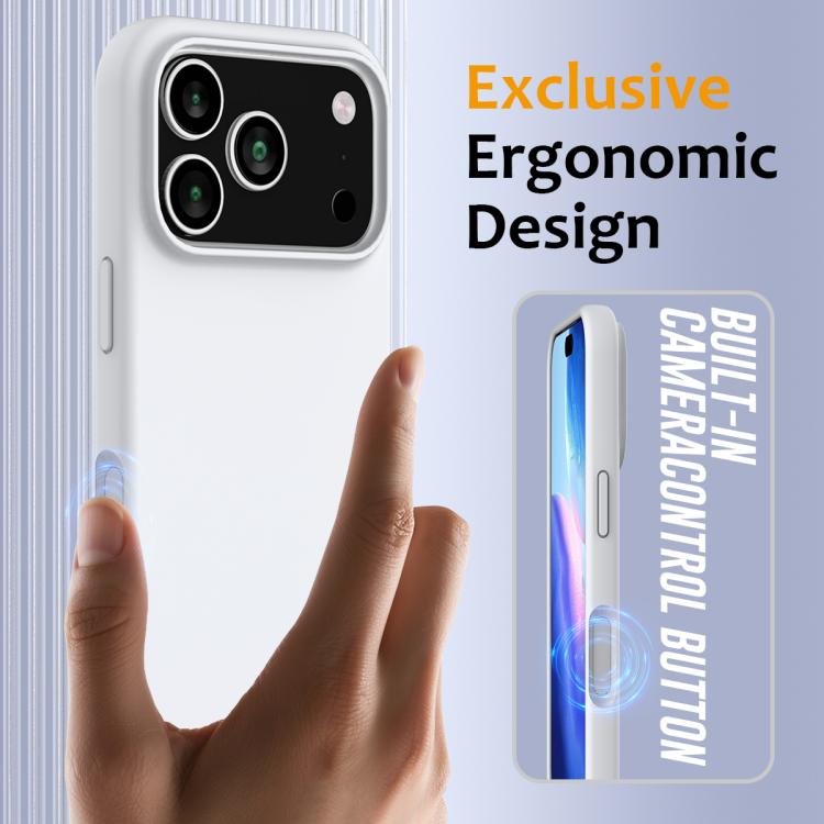 Étui de téléphone antichoc en silicone Magsafe