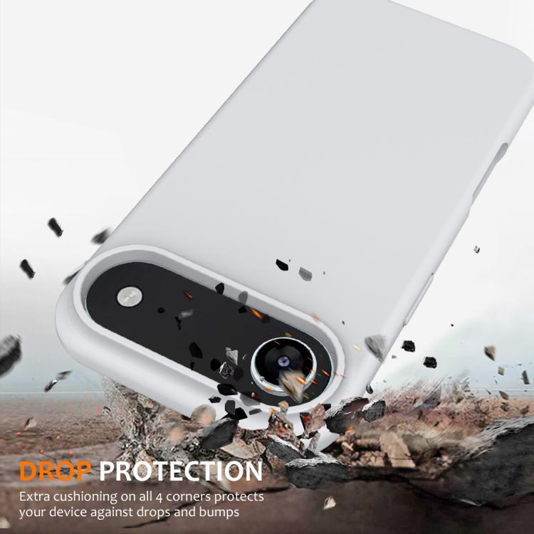 Coque antichoc en silicone compatible Magsafe pour iPhone 16e, iPhone 16 Pro Max