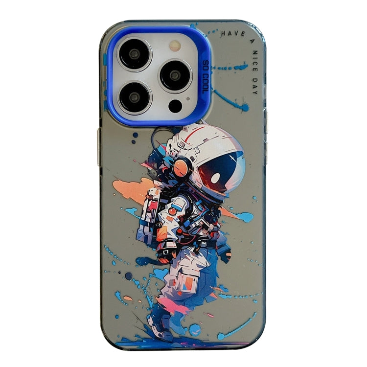 Pour iPhone 12 Pro Série de peinture à l'huile de motif animal PC + étui de téléphone en TPU, Series 8