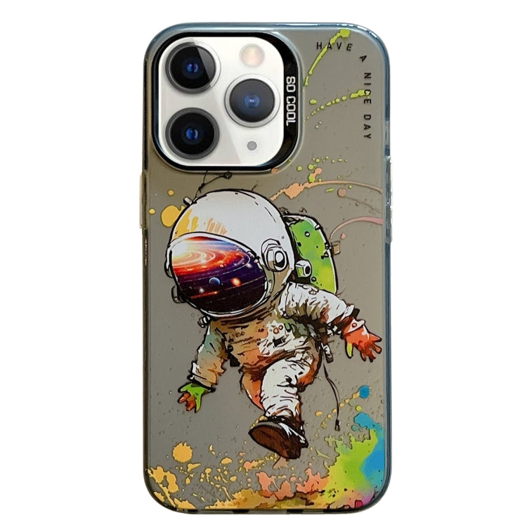 Pour iPhone 11 Pro Max Série de peinture à l'huile de motif animal PC + étui de téléphone en TPU, Series 10