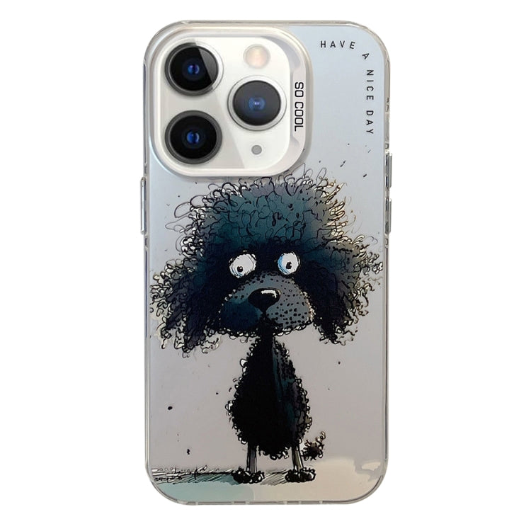 Pour iPhone 11 Pro Max Série de peinture à l'huile de motif animal PC + étui de téléphone en TPU, Series 10