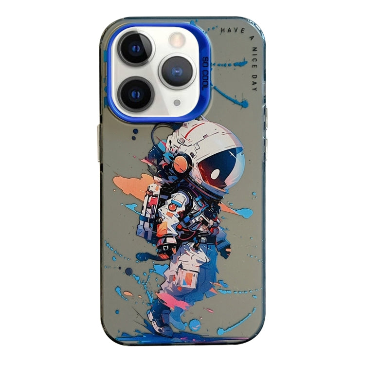 Pour iPhone 11 Pro Max Série de peinture à l'huile de motif animal PC + étui de téléphone en TPU, Series 10