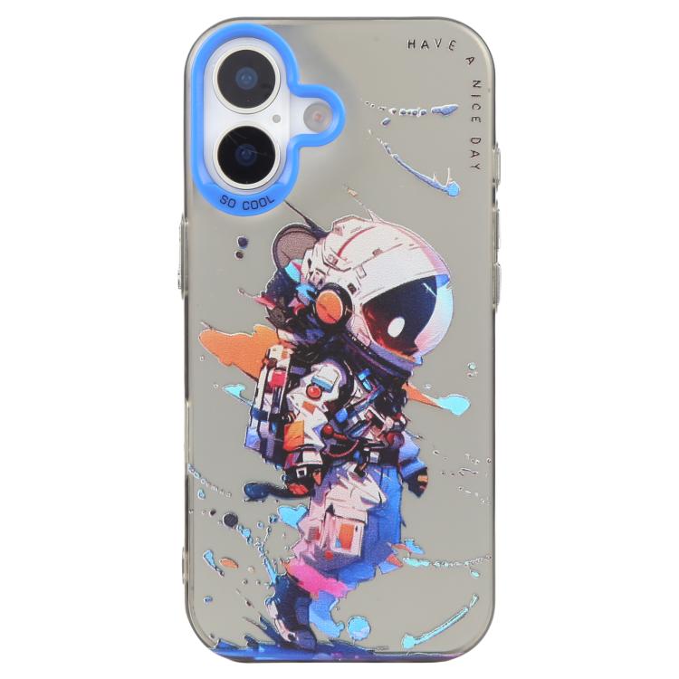 Série de peinture à l'huile de motifs animaliers en PC + coque en TPU, pour iPhone Air