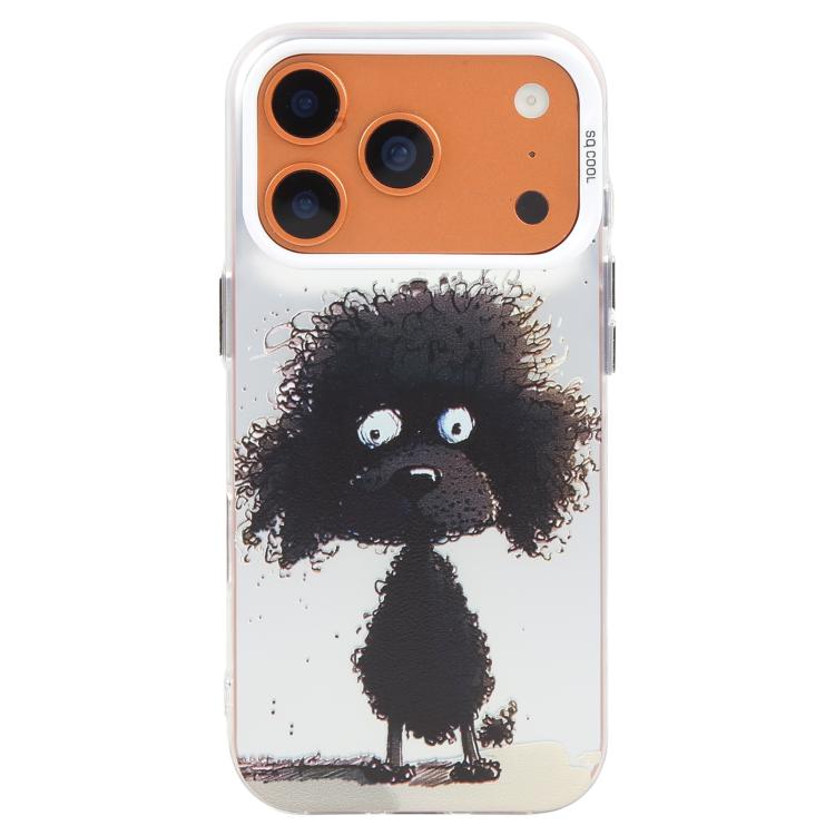 Série de peinture à l'huile de motifs animaliers en PC + coque en TPU, pour iPhone 17