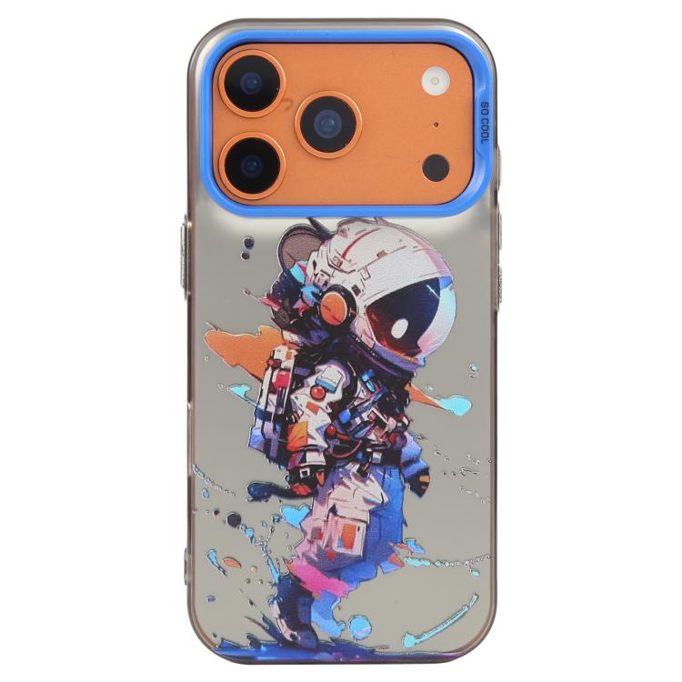 Série de peinture à l'huile de motifs animaliers en PC + coque en TPU, pour iPhone 17