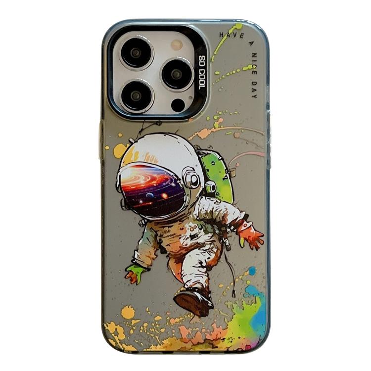 Série de peinture à l'huile de motif animal PC + étui de téléphone en TPU, For iPhone 17 Pro Max