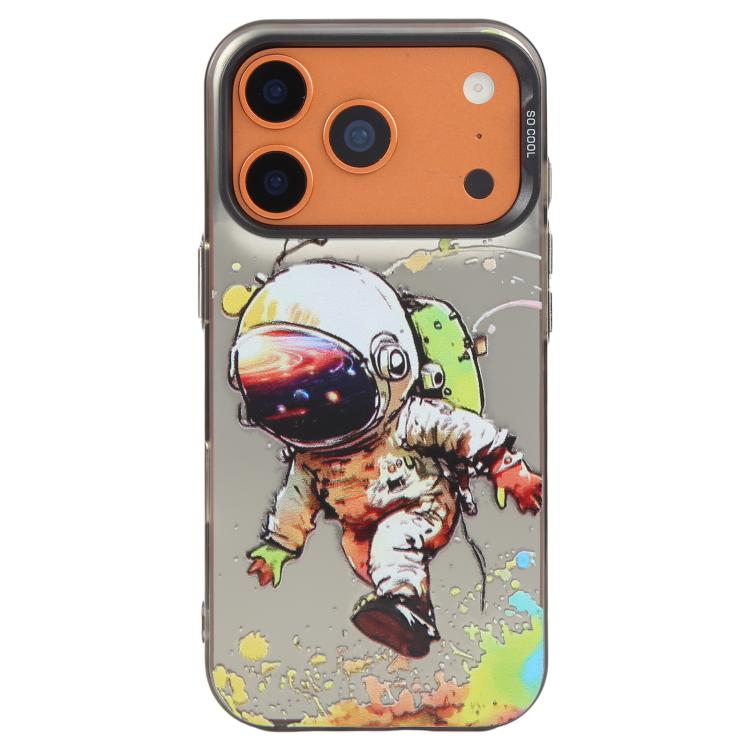 Série de peinture à l'huile de motifs animaliers en PC + coque en TPU, pour iPhone 17 Pro