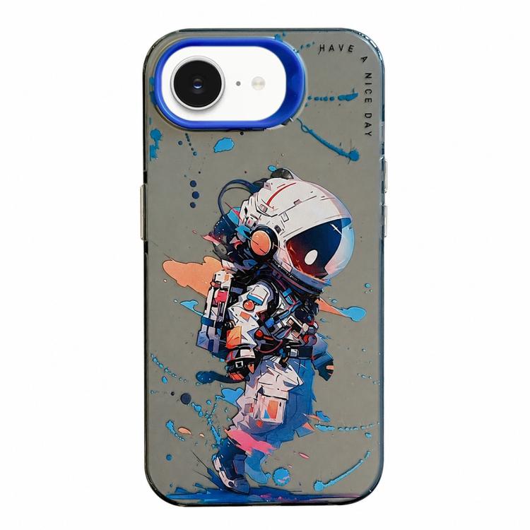 Série de peinture à l'huile de motifs animaliers en PC + coque en TPU, pour iPhone 17