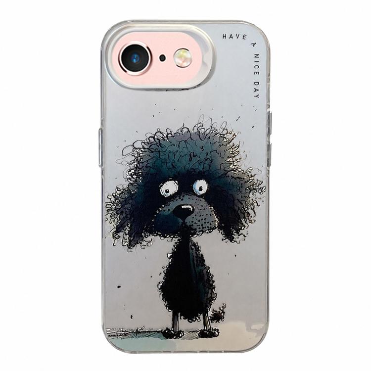 Série de peinture à l'huile de motif animal PC + étui de téléphone en TPU, For iPhone 6s / 6