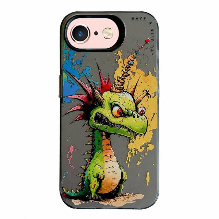 Série de peinture à l'huile de motif animal PC + étui de téléphone en TPU, For iPhone 6s Plus / 6 Plus