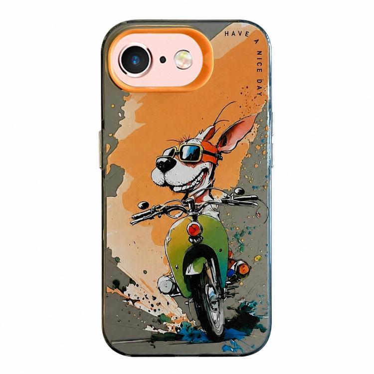 Série de peinture à l'huile de motif animal PC + étui de téléphone en TPU, For iPhone 6s Plus / 6 Plus