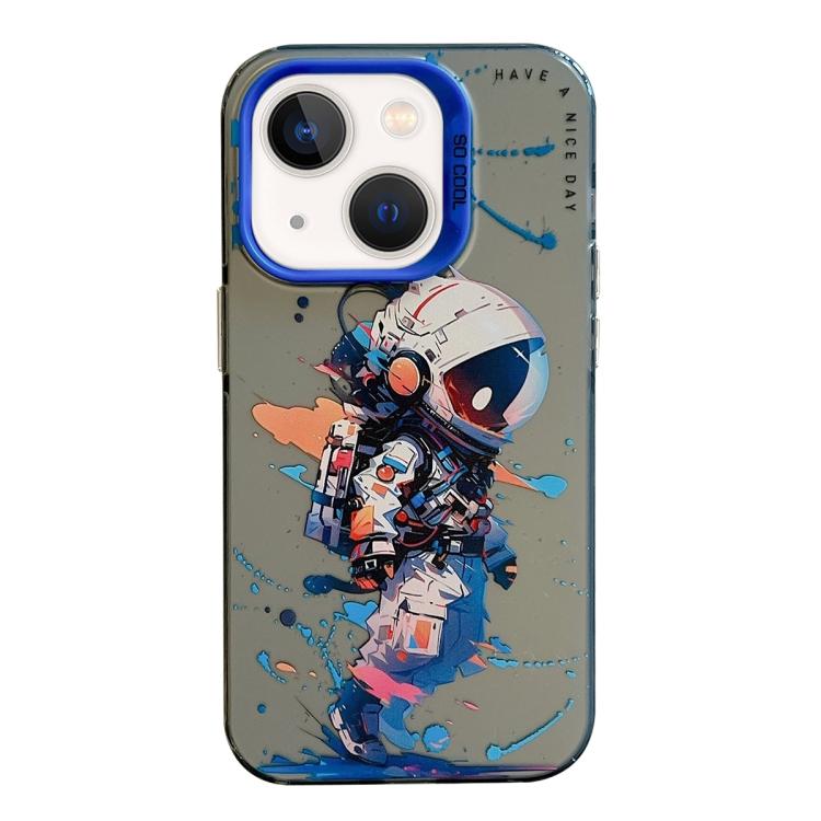 Série de peinture à l'huile de motifs animaliers en PC + coque en TPU, pour iPhone 12 Pro
