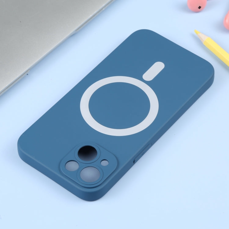 Coque en silicone compatible Magsafe pour iPhone 15 Plus, For iPhone 15
