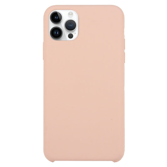 Coque en silicone solide pour iPhone 15 Plus / 15 Pro